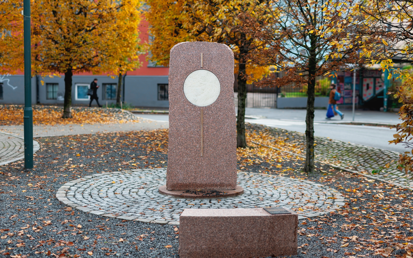 Foto av monumentet Gullringens Gerd av Sidsel Bonde