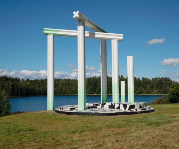 Foto av kunst av Camilla Løw