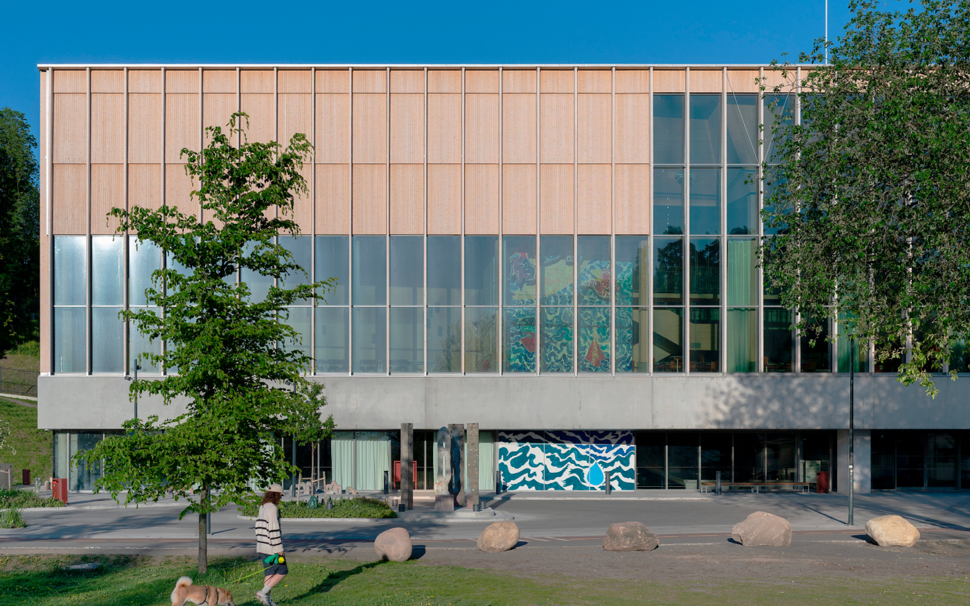 Foto av Tøyenbadet. Fotografert av Istan Virag