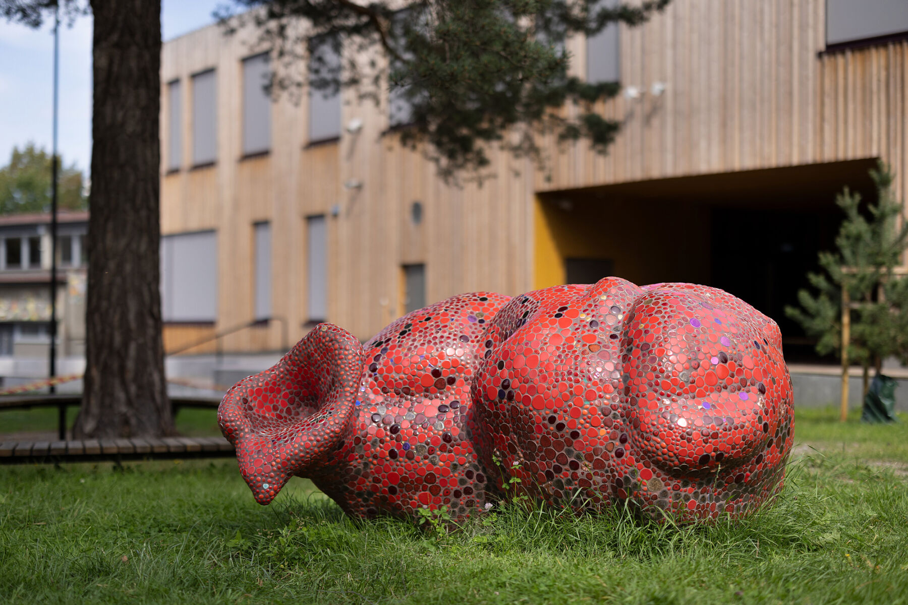 En av skulpturene "Pingea Pungens" (2025) av Irene Nordli. Foto av Trond Isaksen / OKK