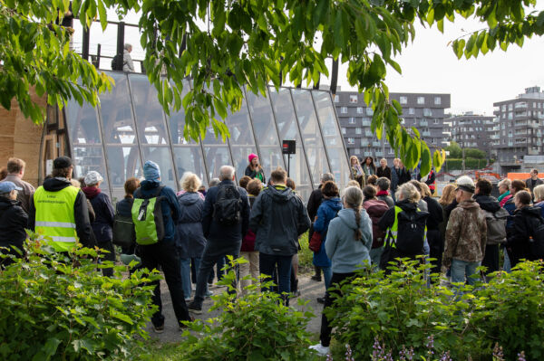 Foto av Losæter, fra Kunst- og naturvandring i Bjørvika