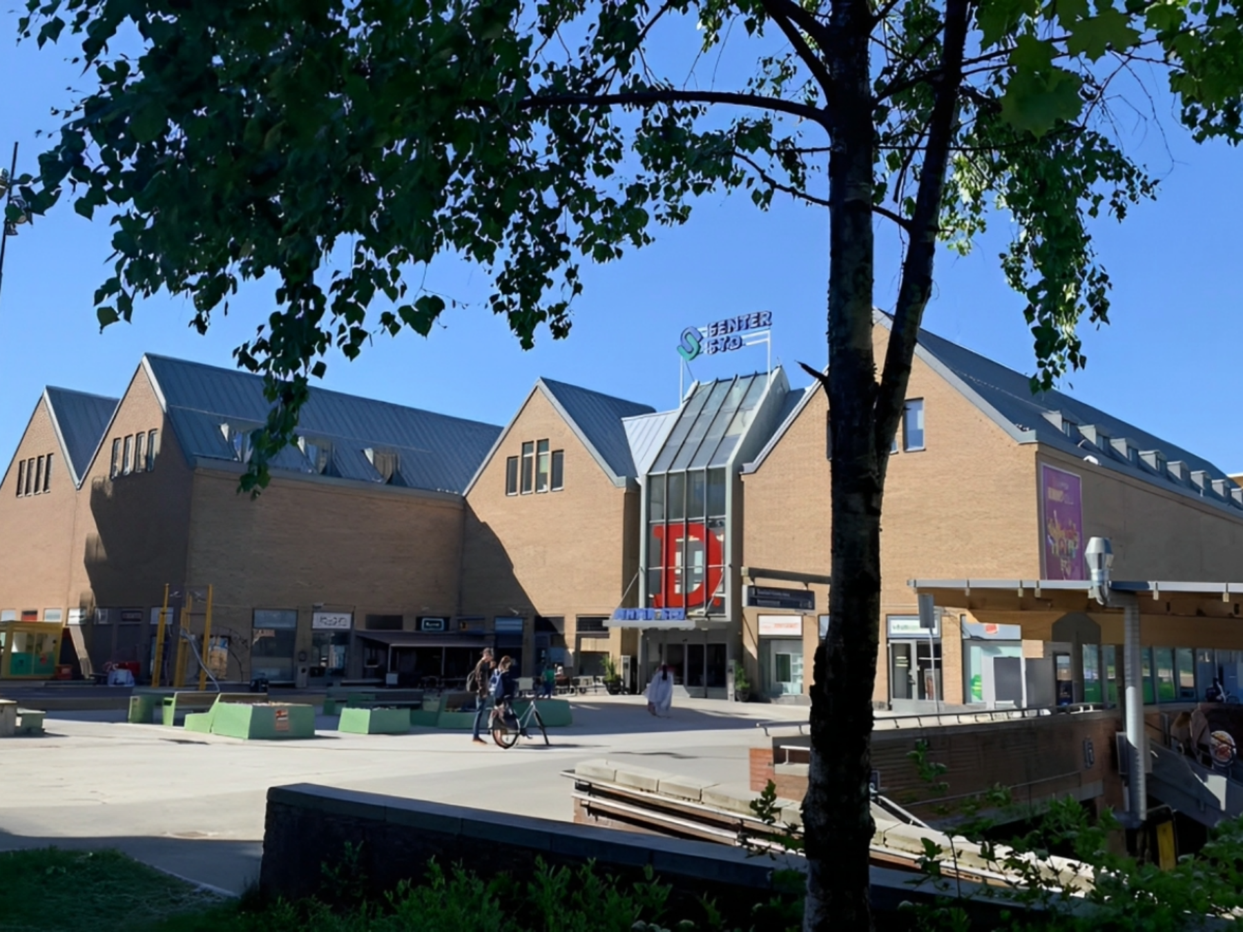 Foto av Mortensrud Torg