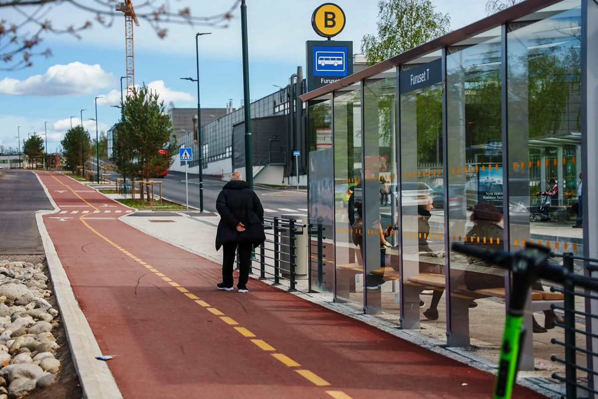 Foto av Bygata øst Furuset