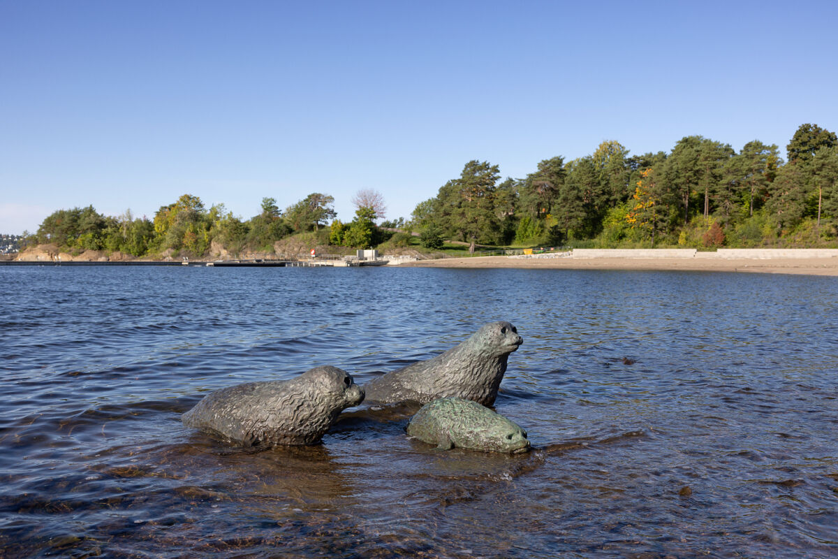 Foto av Andrea Scholzes Familien fra havet (2023), fotografert av Trond Isaksen.