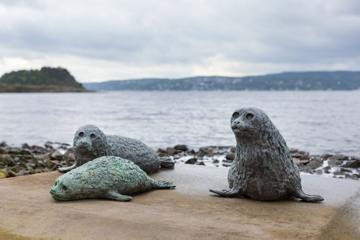 Foto av Familien fra havet (2023) av Andrea Scholze, fotografert av Trond Isaksen.