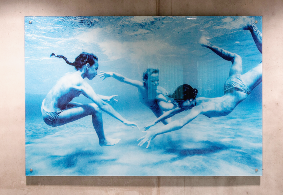 Foto av Heidi Wexelsen Goksøyr, Under overflaten (2010) på Tøyenbadet