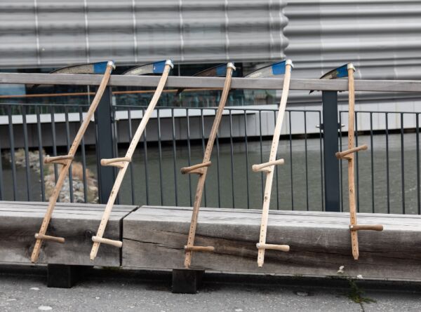 Ljåer ved Inger Munchs brygge