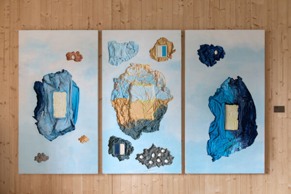 Foto av Eirik Senjes verk Dager på Tåsenhjemmet.