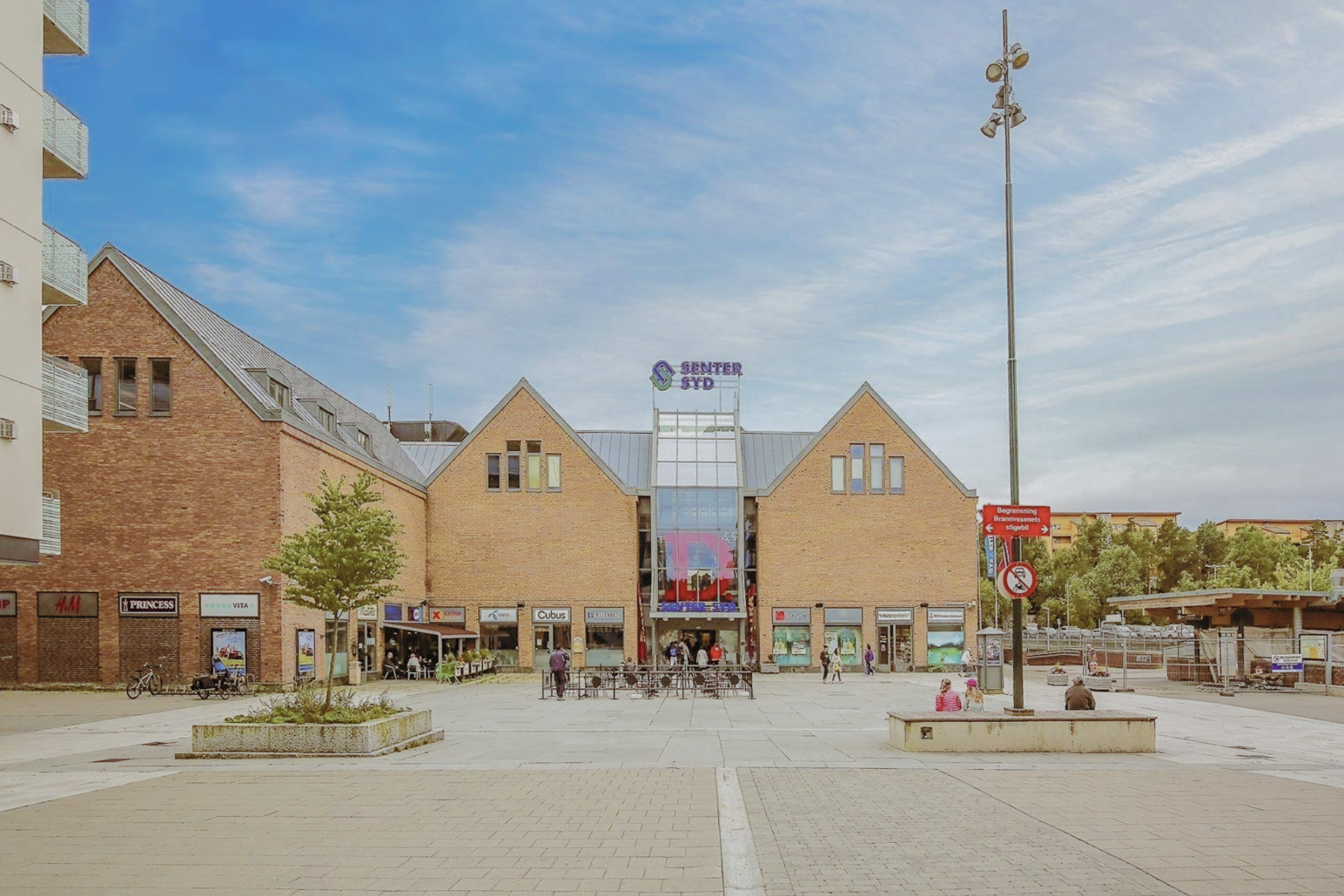 Foto av Mortensrud torg